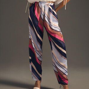 Anthropologie Sizw 2 Tall Silky Balloon Pants NWT